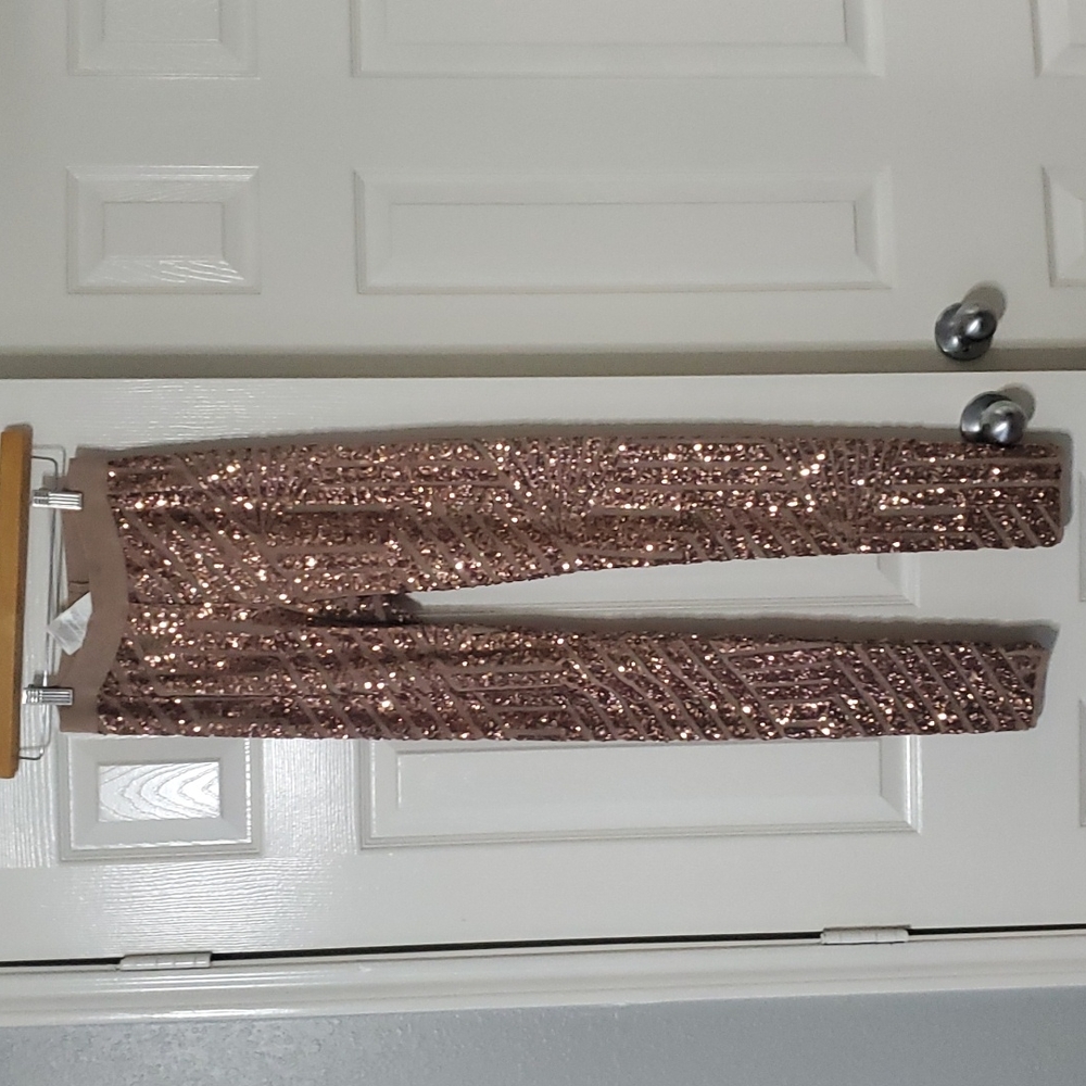 BcbgMaxazria sequin leggings